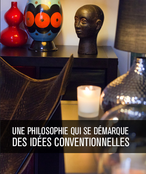 LD studio une philosophie qui se démarque des idées conventionnelles